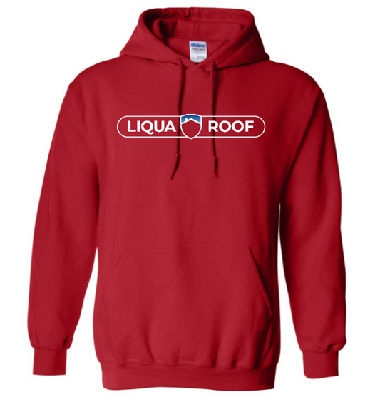 Heavy Blend Hooded Sweatshirt Liqua-Rood Red